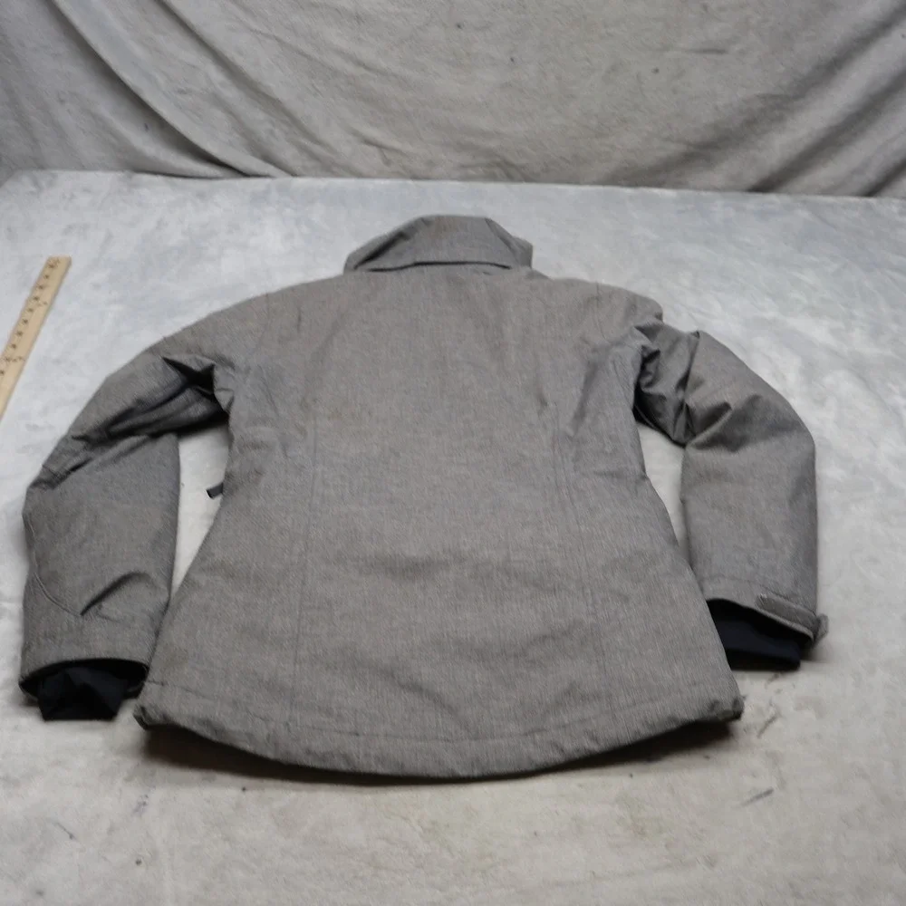 Millet Jacket Women XS Gray Heathered Ski Snow Hiking Pit Zip Outdoor Technical